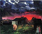 Red Sun by George Bellows